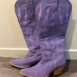 Dingo Periwinkle Thunder Road Boots